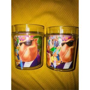 Vintage 1994 Camel Cigarettes Thermoserve Tumblers Set Of 2